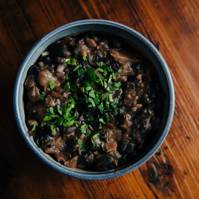 Black Beans & Rice.
